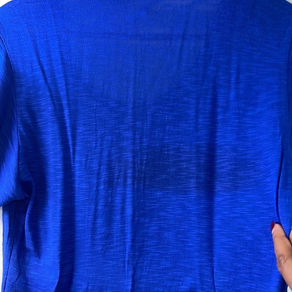 New York & Company Blue Top - Picture 10 of 12